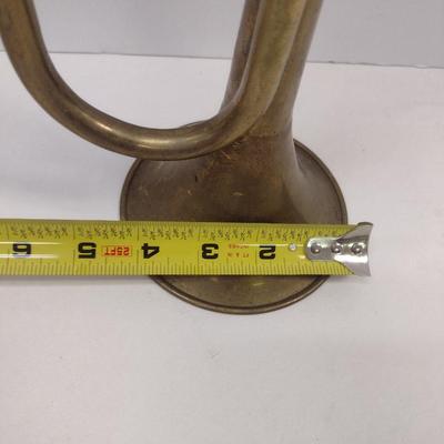 Brass Bugle with Mouthpiece