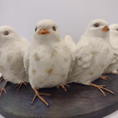Circle of Chicks Bowl- Approx 12" x 18"