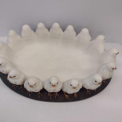 Circle of Chicks Bowl- Approx 12" x 18"