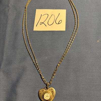 Vintage Caravelle Watch Pendant