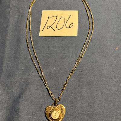 Vintage Caravelle Watch Pendant