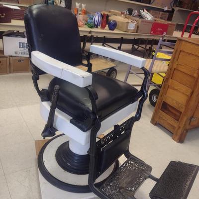 Antique Koken Barber Chair