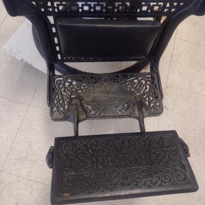Antique Koken Barber Chair