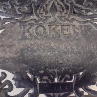 Antique Koken Barber Chair