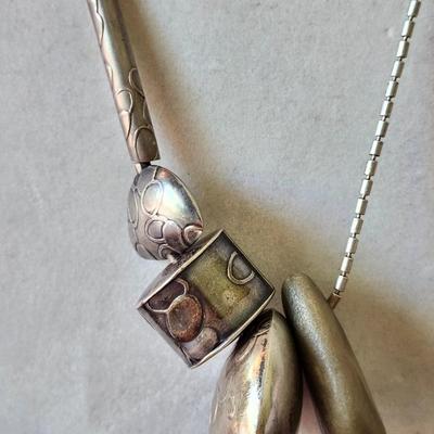 Jan Yager Sterling Necklace