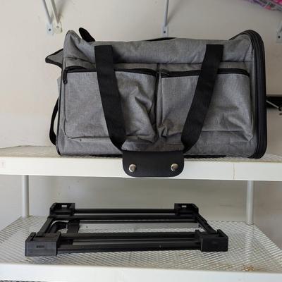 Pecute Soft Small Dog Crate With Wheels (G)