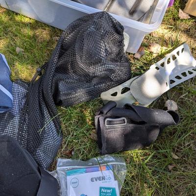 Variety Of Health Care Products Canes Boots (G)