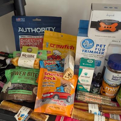 Assortment Of Dog Treats & Trimmer #7 (G)
