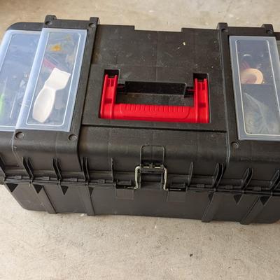 Plastic Tool Box With Tools Included