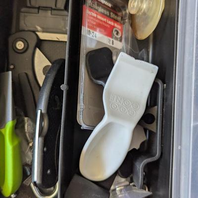 Plastic Tool Box With Tools Included