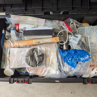 Plastic Tool Box With Tools Included