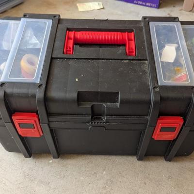 Plastic Tool Box With Tools Included