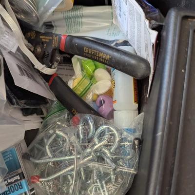 Plastic Tool Box With Tools Included