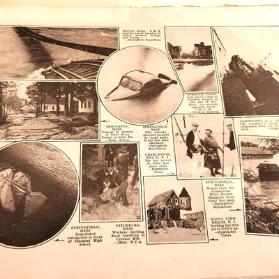 Lot #121 Complete Historical Record of New England's Stricken Area - 21 Sept 1938