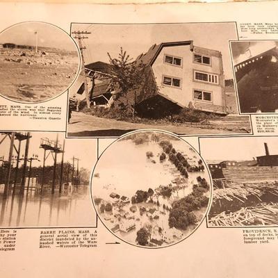 Lot #121 Complete Historical Record of New England's Stricken Area - 21 Sept 1938
