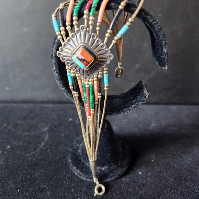 Native American Liquid SIlver Bracelet
