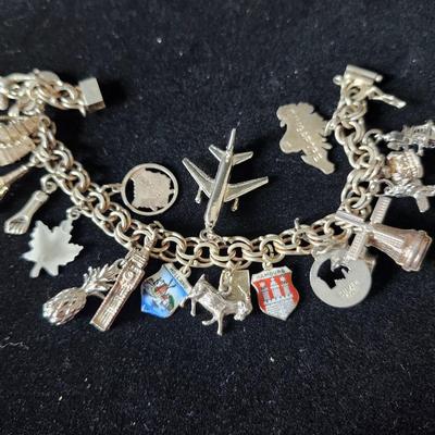 European Tour Charm Bracelet