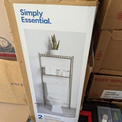 Nickel 2-Tier Simply Essential Bathroom Space Solver (G)