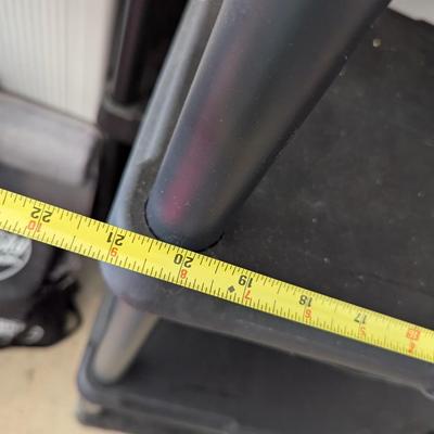 21" x 13" x 49" 4 Tier Plastic Shelf (G)