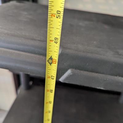 21" x 13" x 49" 4 Tier Plastic Shelf (G)