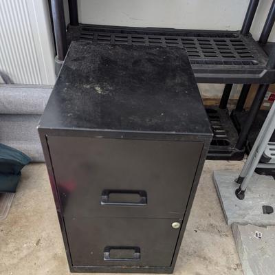 2 Drawer File Cabinet (G)