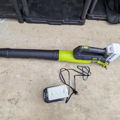 24V Ion Sunjoe Blower With Battery (G)