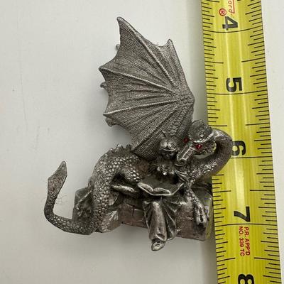 Vintage Rawcliffe Pewter Dragon Collection