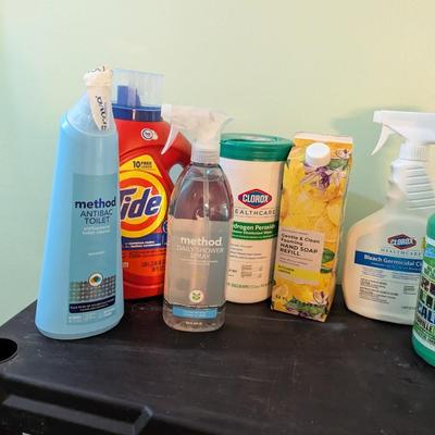 Variety Of Laundry & Cleaning Products (SB)