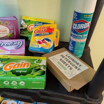 Variety Of Laundry & Cleaning Products (SB)