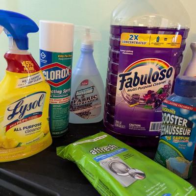 Variety Of Laundry & Cleaning Products (SB)