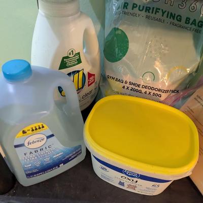 Variety Of Laundry & Cleaning Products (SB)