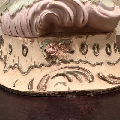 Pair of Vintage Porcelain Figural Lamps – Rococo Couple