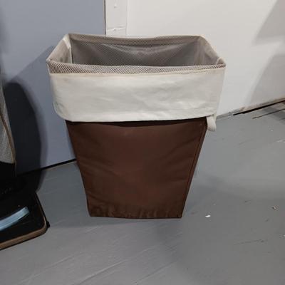 ORECK XTENDED LIFE VACUUM, CLOTHES HAMPER, IRON AND BOARD