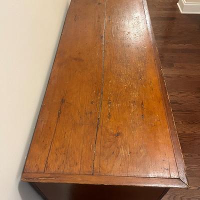 One Drawer Pine Blanket Chest (H-MG)