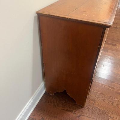 One Drawer Pine Blanket Chest (H-MG)