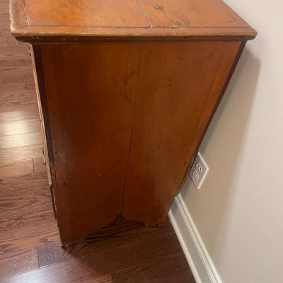 One Drawer Pine Blanket Chest (H-MG)
