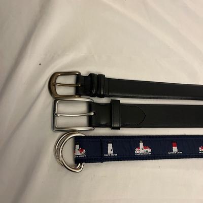 Brazos Hickory Walking Stick, Tilley Hats and Three Belts (DR-MG)