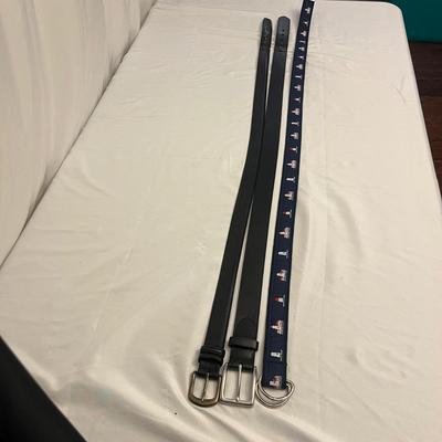 Brazos Hickory Walking Stick, Tilley Hats and Three Belts (DR-MG)