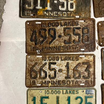 MN Plates Lot 2