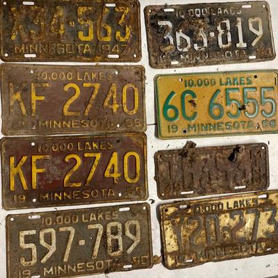 MN Plates lot 9