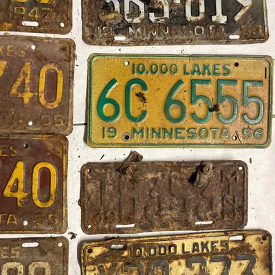 MN Plates lot 9
