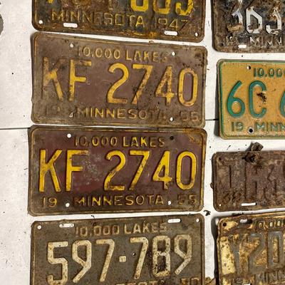 MN Plates lot 9