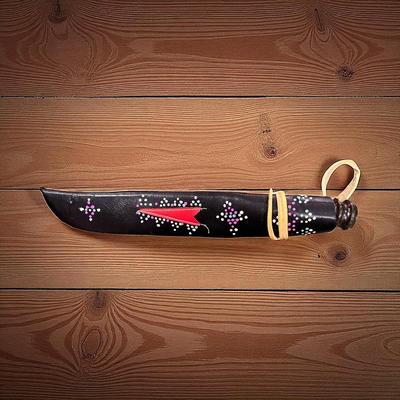 Uzbek Handmade Pichok Fixed Blade Knife (K)