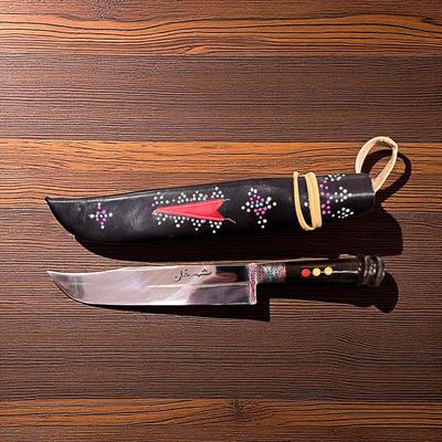 Uzbek Handmade Pichok Fixed Blade Knife (K)