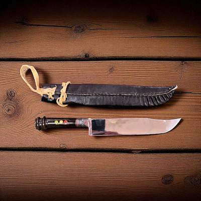 Uzbek Handmade Pichok Fixed Blade Knife (K)