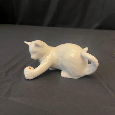 Lenox Masterpiece Vase & Lenox Cat (O-MG)