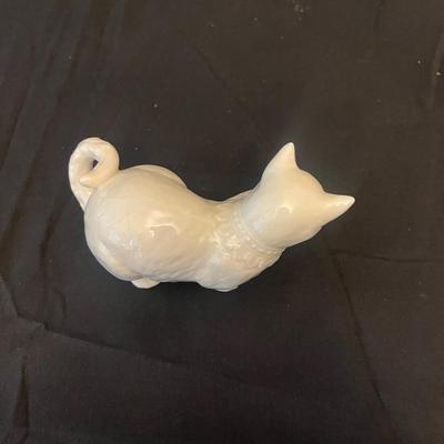 Lenox Masterpiece Vase & Lenox Cat (O-MG)