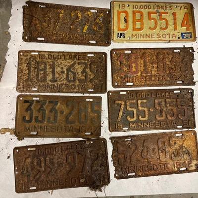 MN Plates lot 17