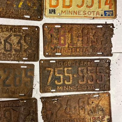 MN Plates lot 17