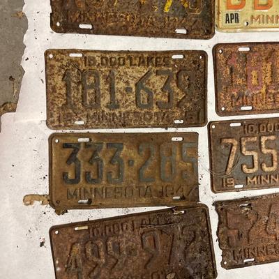 MN Plates lot 17